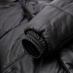 Campera Cuero Puffer - Imagen 3