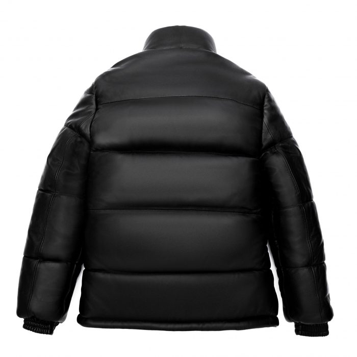 Campera Cuero Puffer - Imagen 7