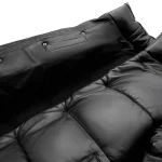 Campera Cuero Puffer - Imagen 8