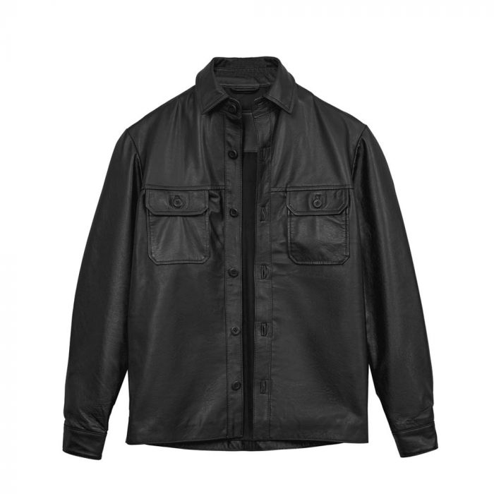 Campera Cuero Trucker - Imagen 6