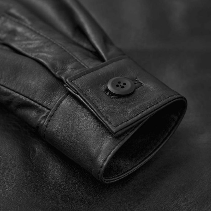 Campera Cuero Trucker - Imagen 10